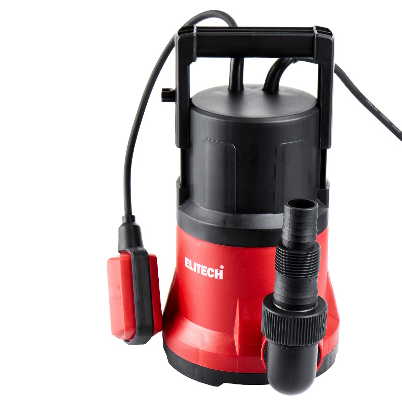 Насос погружной Elitech НПД 550-5П 205630, дренажный, 550 Вт, 11000 л/ч, Н=8 м, ч/вод в Твери