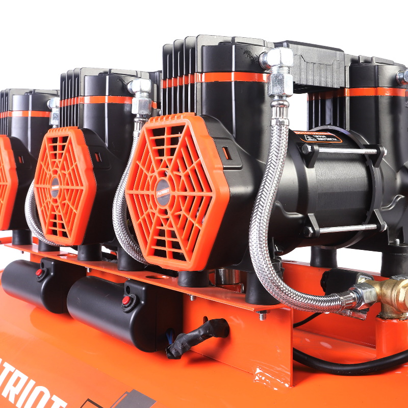 Компрессор поршневой безмасляный Patriot KDS 580 F100 526302499 580 лмин 285 кВт 8 бар 100 л 2800 обмин быстросъем елочка 14