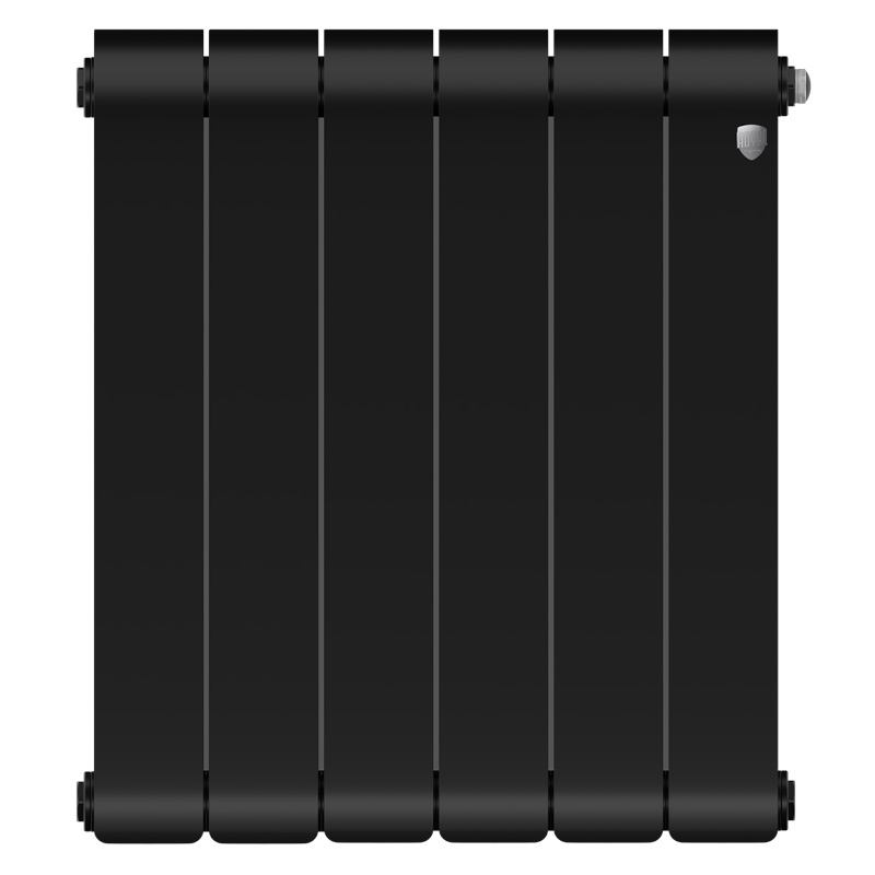 Радиатор биметаллический Royal Thermo Infinity 500 Noir Sable НС-1630000, 6 секций