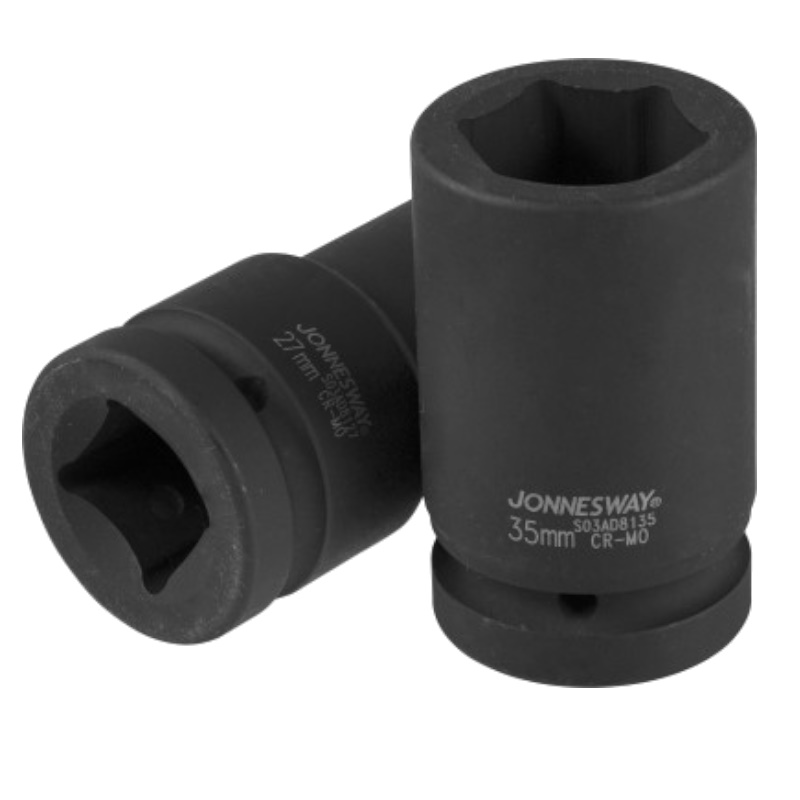 Головка торцевая Jonnesway S03AD8175 048983, ударная, глубокая, 1"DR, 75 мм в Череповце