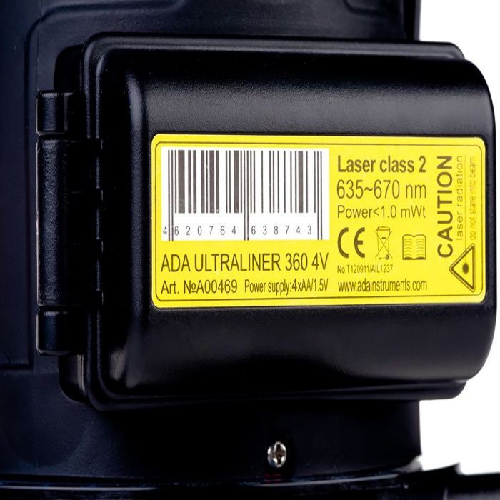 Лазерный уровень ADA ULTRALiner 360 4V Set во Владимире