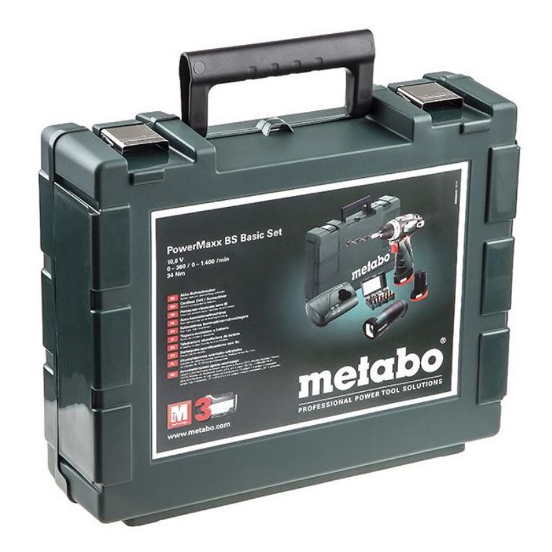 Аккумуляторная дрель-шуруповерт Metabo PowerMaxx BS Basic 600080930 в Кинешме