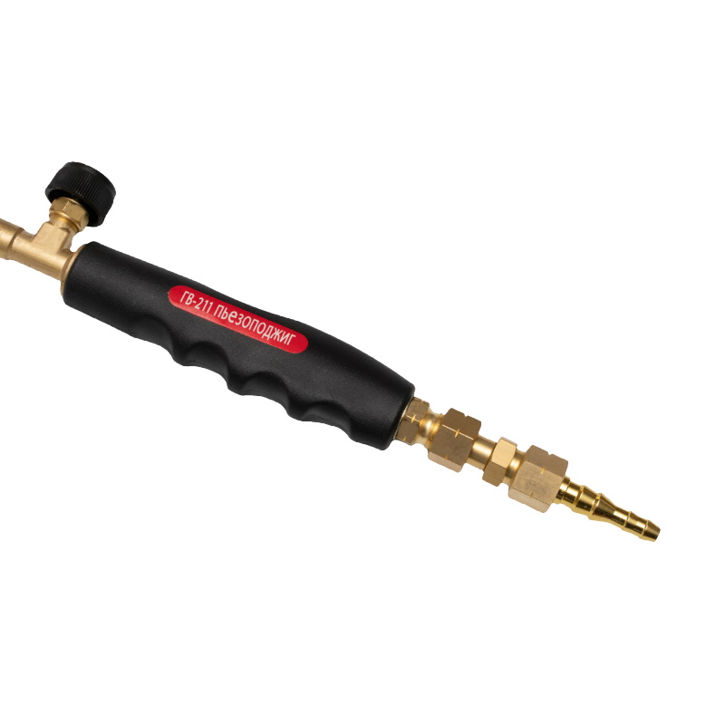 Горелка газовоздушная Krass ГВ-211-пьезо 2630545, с swivel системой