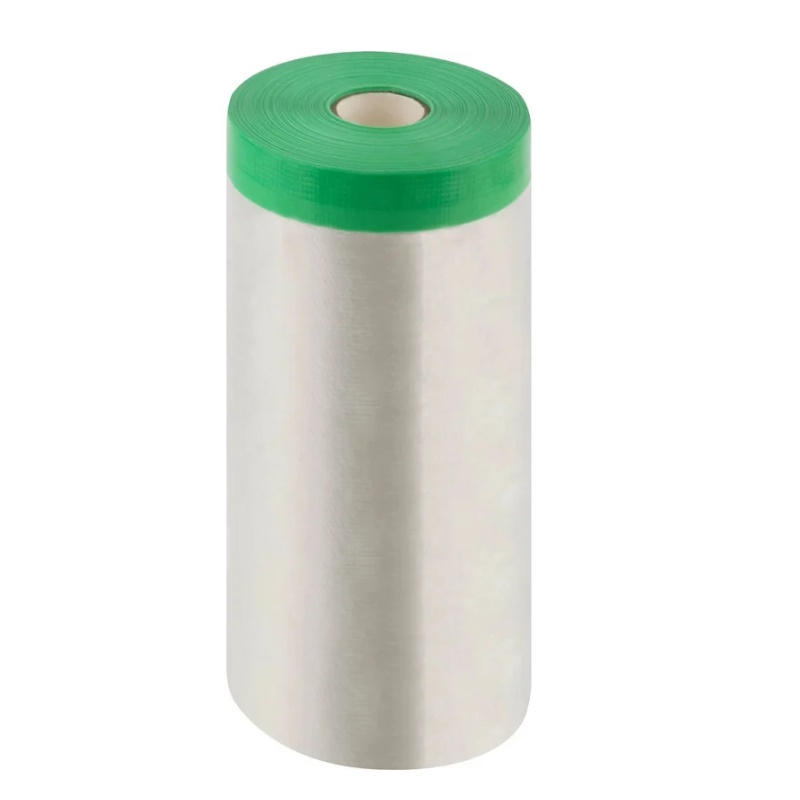 Укрывная пленка с ПЭ-лентой Master Color Clever Cover 30-7126, статически заряжена, 7 мкр., 140 см х 33 м в Александрове