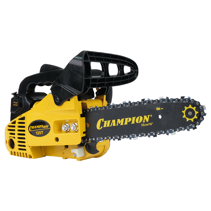 Мини бензопила для вырезания Champion 125T-10"-3/8"-1,3-40E S2512 (40 звеньев, паз 1.3 мм, объем двигателя 25.4 см3) в Твери