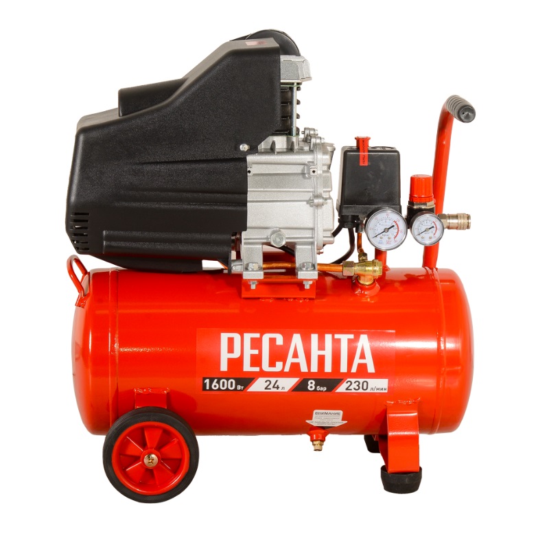 Компрессор масляный Ресанта КП-24/230М 74/7/1