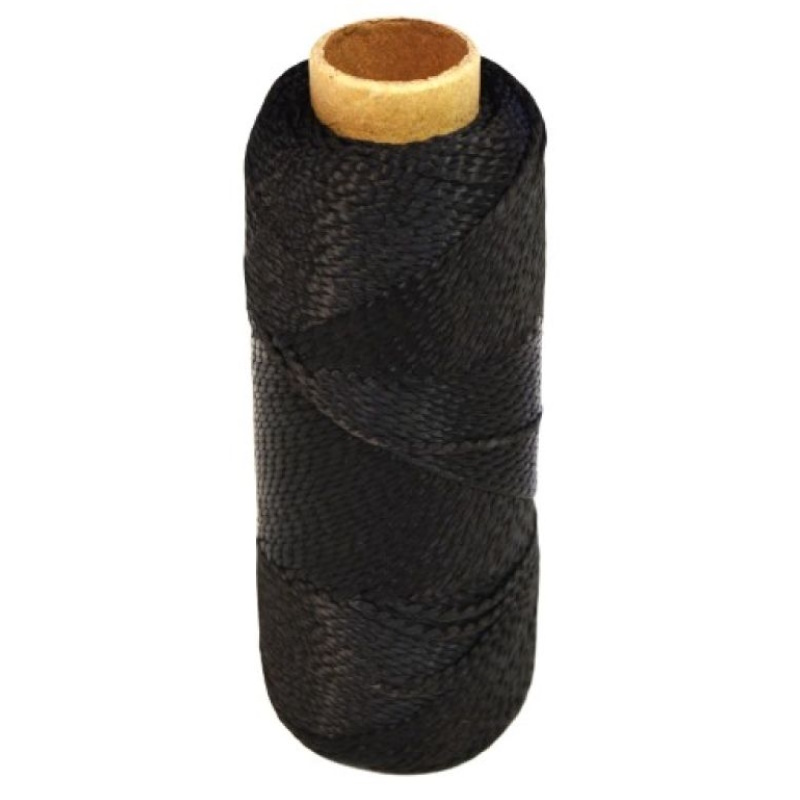 Нить полиамидная крученая Starfix SMP-87212-100 12 мм 100 м черная 146₽