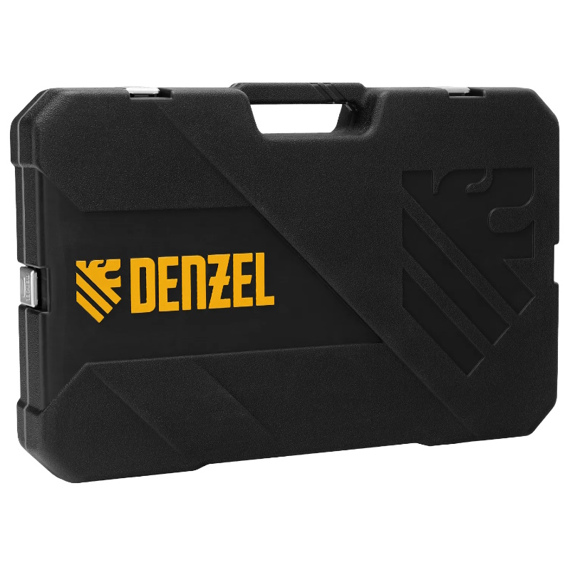 Набор инструментов Denzel 15808, 1/2", 3/8", 1/4", CrV, S2, пластиковый кейс, 232 предмета  в Иваново
