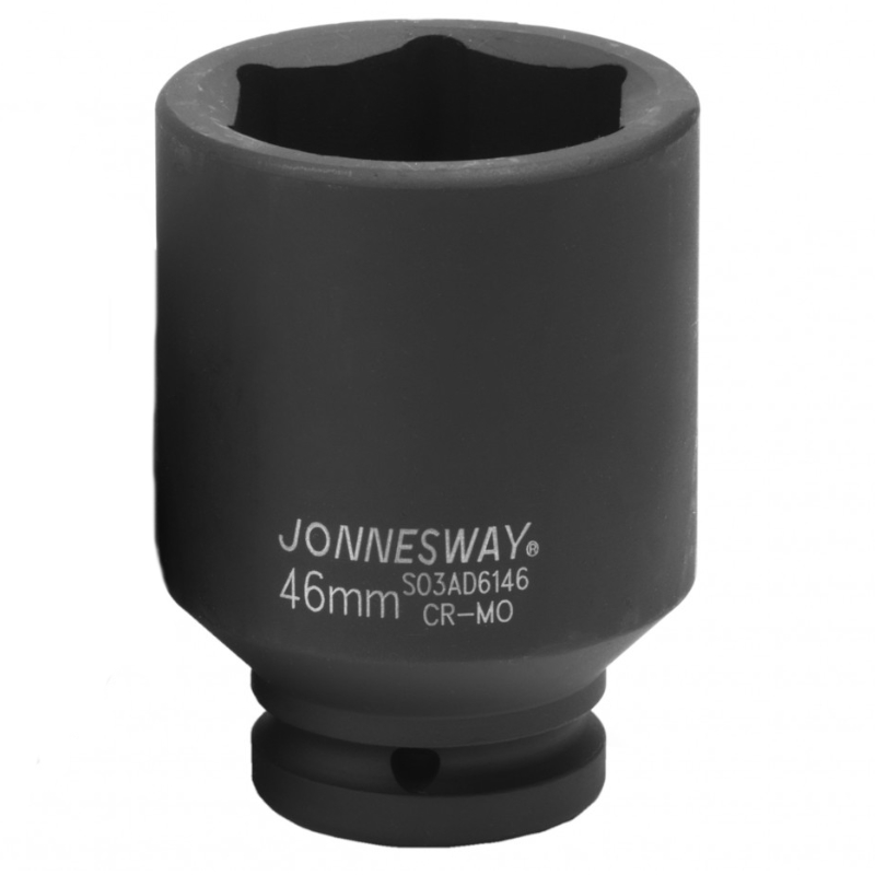 Торцевая ударная глубокая головка Jonnesway S03AD6146, 3/4DR", 46 мм