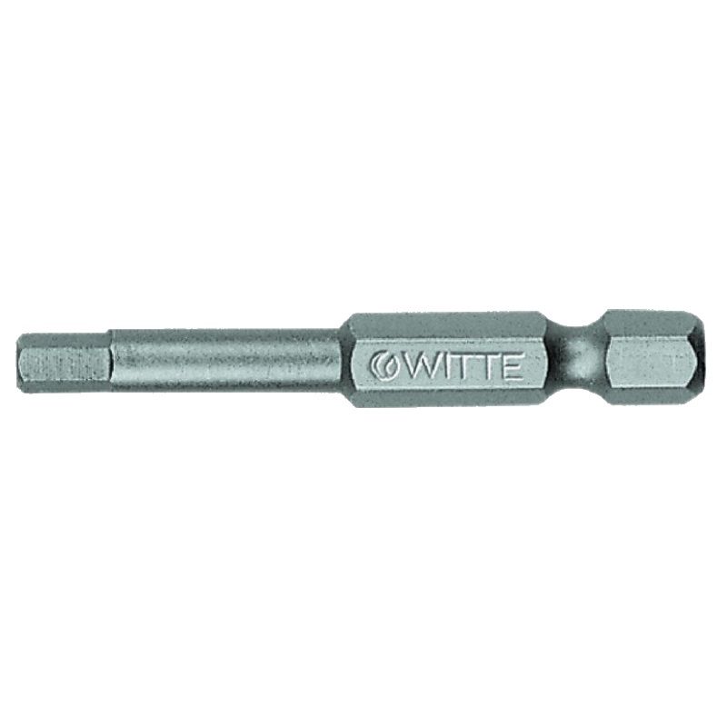 Бита WITTE 27194, 1/4", SW 4.0х50мм, с внутренним шестигранником в Туле