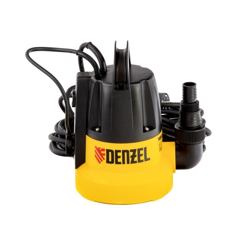 Садовый электрический насос Denzel DP500E 1123711 (500 Вт, макс. напор 7 м, производительность 116 л/мин) в Ярославле