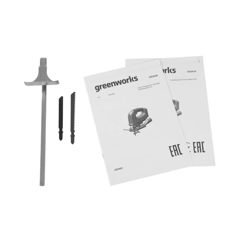 Лобзик аккумуляторный Greenworks 24В 3601407 (без АКБ и ЗУ) в Угличе