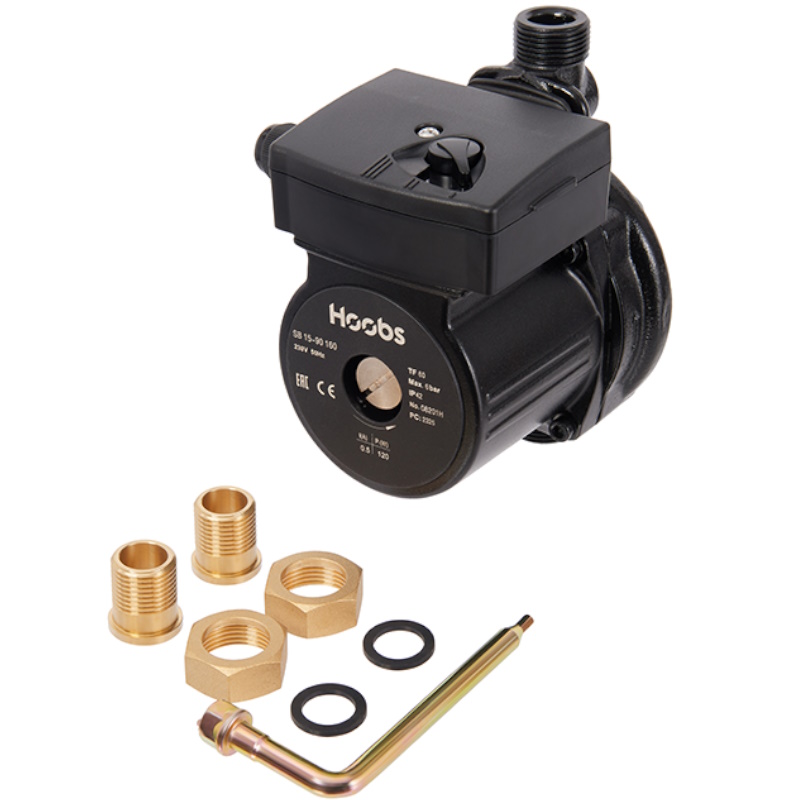 Насос повысительный Hoobs SB 15-90 160 08201H, с гайками в Иваново