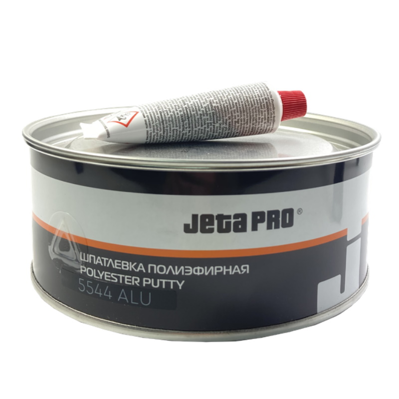 Шпатлевка JetaPro ALU 5544/0,5, алюминевая 0,5 кг в Муроме