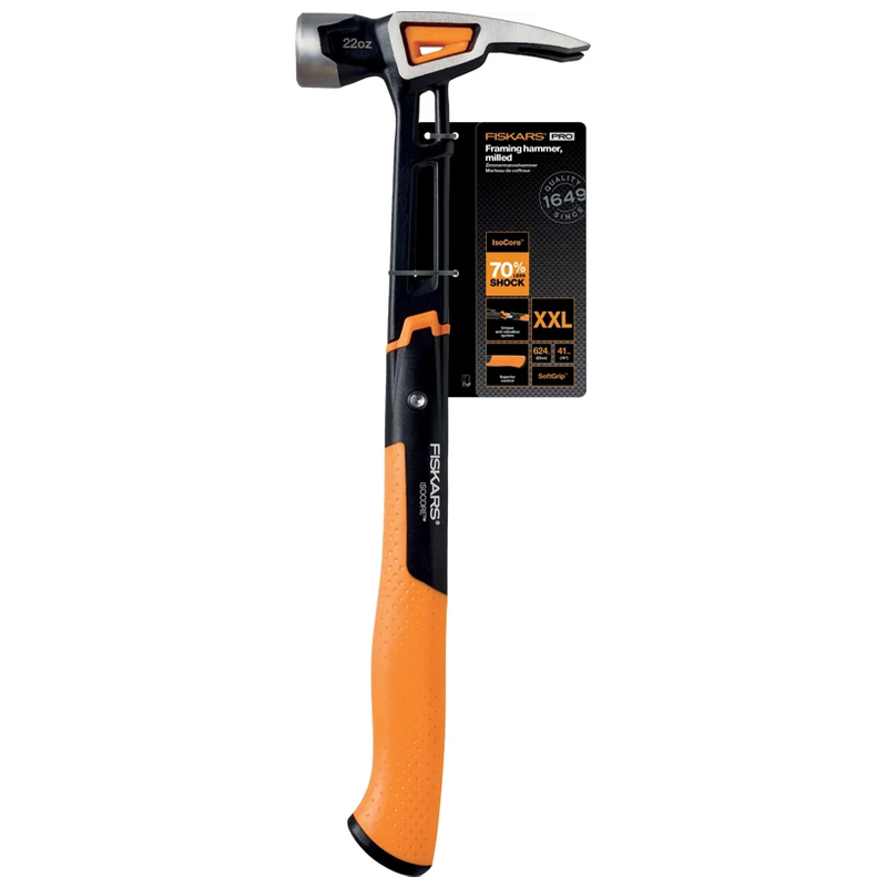 Молоток столярный Fiskars 1020216 XXL 22/16