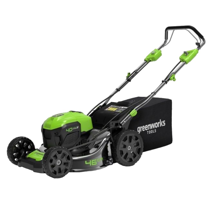 Газонокосилка аккумуляторная 40В Greenworks GD40LM46SPK5 (АКБ 5 Ач, ЗУ) 2506807UG в Муроме