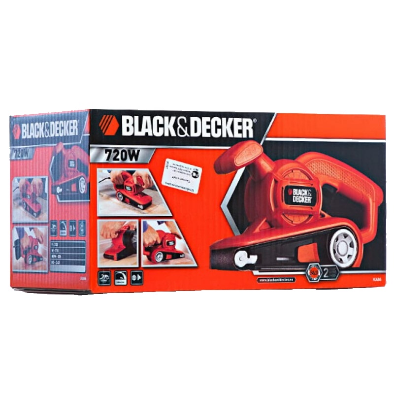 Ленточная шлифовальная машина Black+Decker KA86 в Переславле