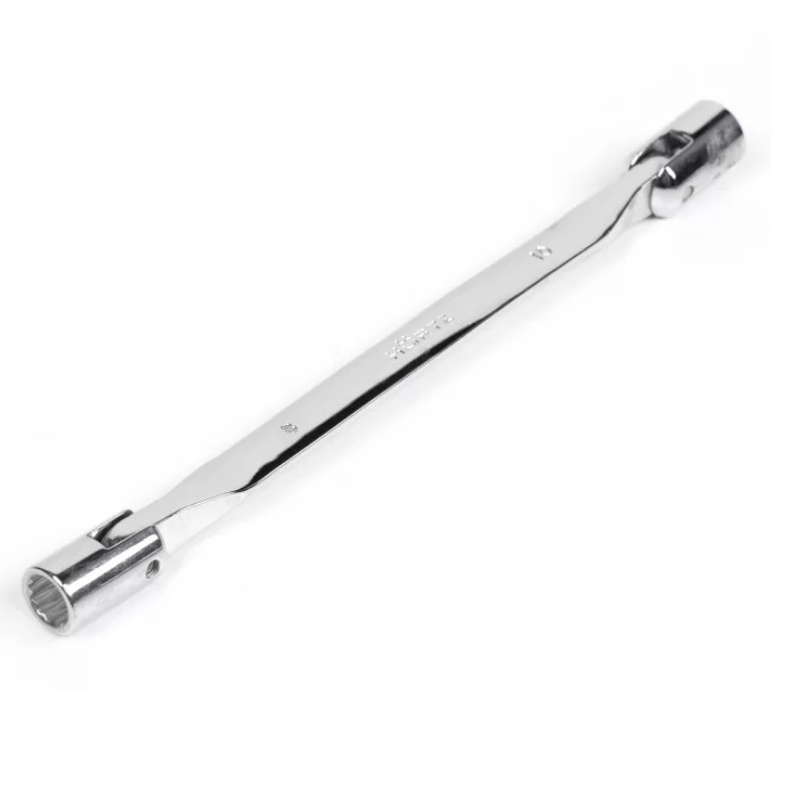 Ключ торцевой шарнирный Hortz 352141, 8х10, хром в Угличе