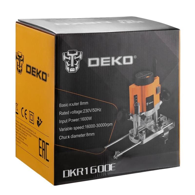 Фрезер Deko DKR1600E 063-4193, 1600 Вт, 16000-30000 ходов/мин в Рыбинске