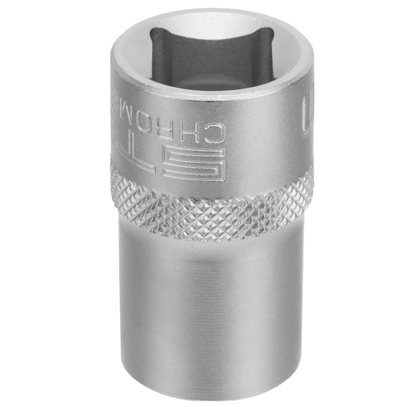 Головка торцевая Stels 13659, 14 мм, 12-гранная, CrV, под квадрат 1/2", хромированная в Переславле