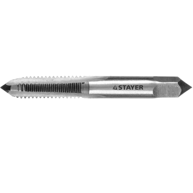 Метчик Stayer 28021-06-1.0, одинарный, для сквозных и глухих отверстий, сталь 9ХС, М6х1.0 в Александрове