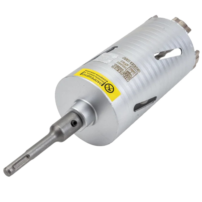 Коронка алмазная Hilberg Laser Deep Drill HD382, по бетону, 82*150 мм в Твери