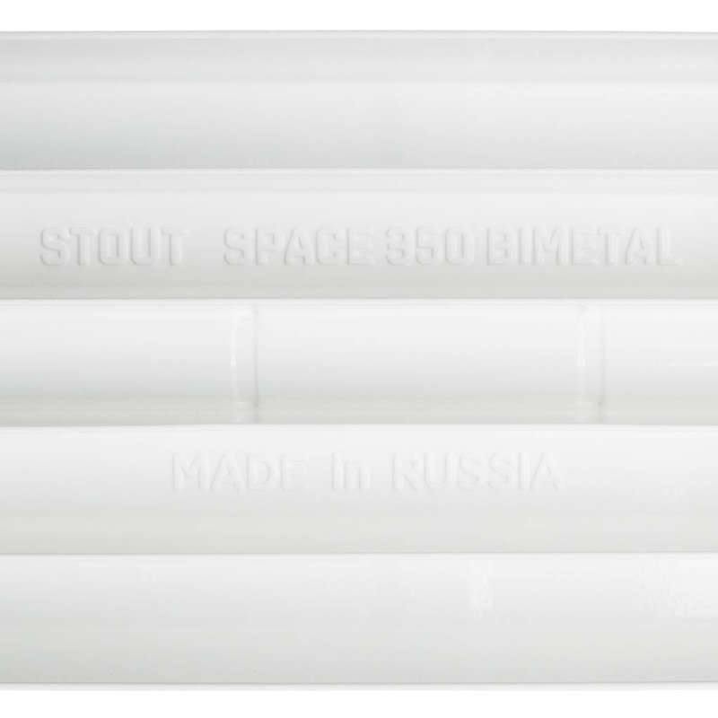 Радиатор биметаллический Stout Space 350 SRB-0310-035012, 12 секций в Коврове