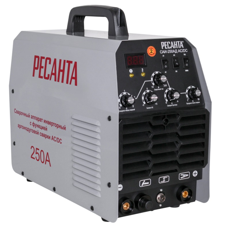 Инверторный сварочный аппарат Ресанта САИ-250АД ACDC