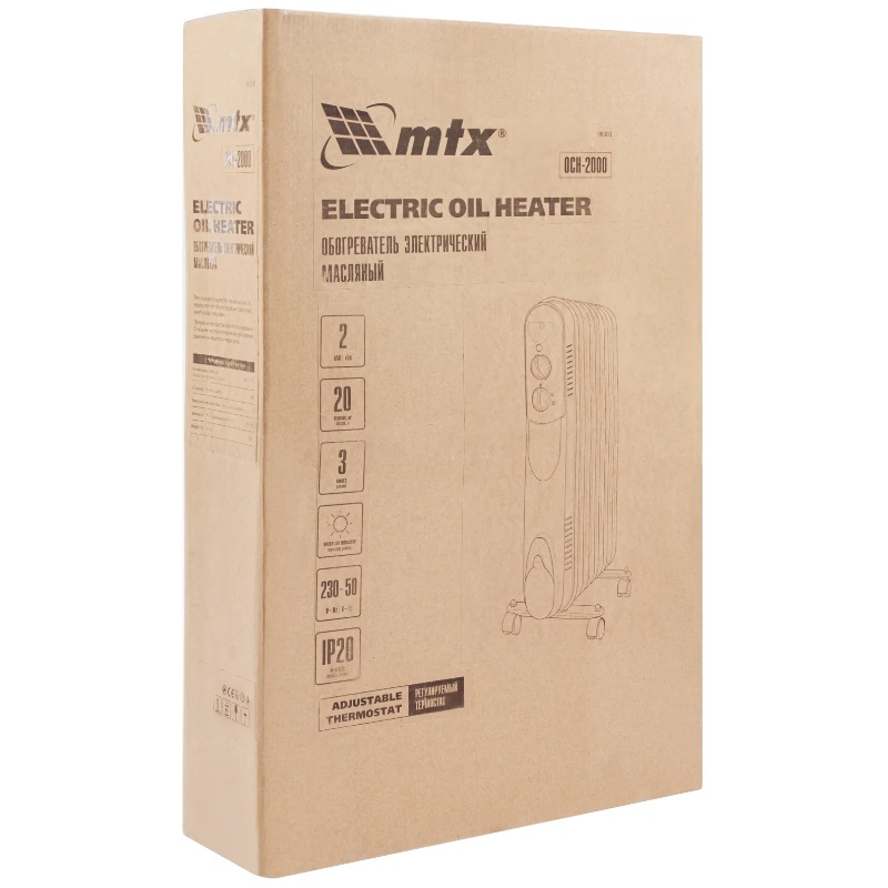 Масляный обогреватель MTX OCH-2000 98303 в Ярославле