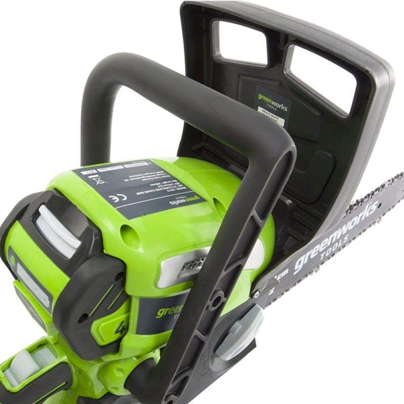 Пила цепная аккумуляторная Greenworks G40CS30 20117, 40В, без АКБ и ЗУ в Коврове