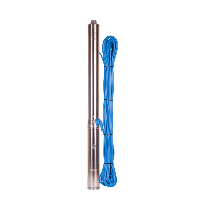 Скважинный насос Aquario ASP1.8E-80-90 3280 (встроенный конденсатор, кабель 80 м) в Костроме