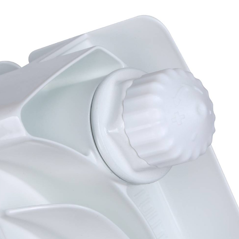 Радиатор Stout Space 500 SRB-0320-050009, 9 секций, биметаллический, нижнее правое подключение, RAL9016