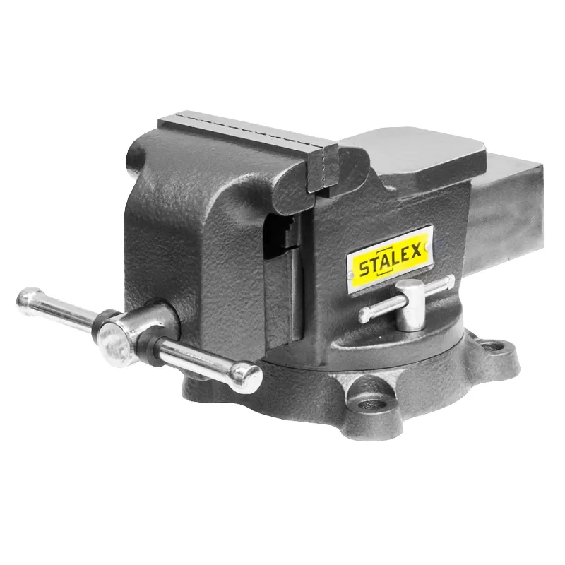Тиски слесарные Stalex "Горилла" M40D, 100 х 75 мм., 360°, 7,0 кг. в Угличе