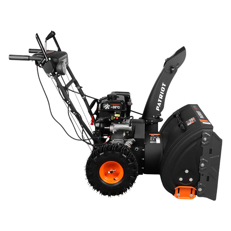 Колесный бензиновый снегоуборщик Patriot 785E PRO (ширина захвата 61 см, мощность 7.8 л.с., вес 71 кг)