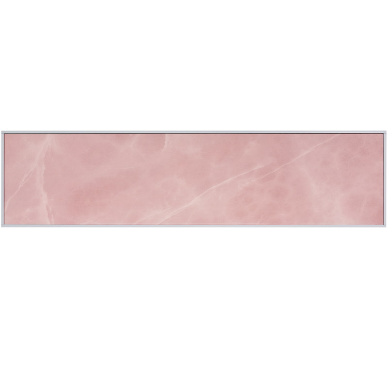 Отопительная панель Stout ROSE STONE SCT SCT-00RG-012030, 120*30, розовый гранит/серый корпус в Череповце