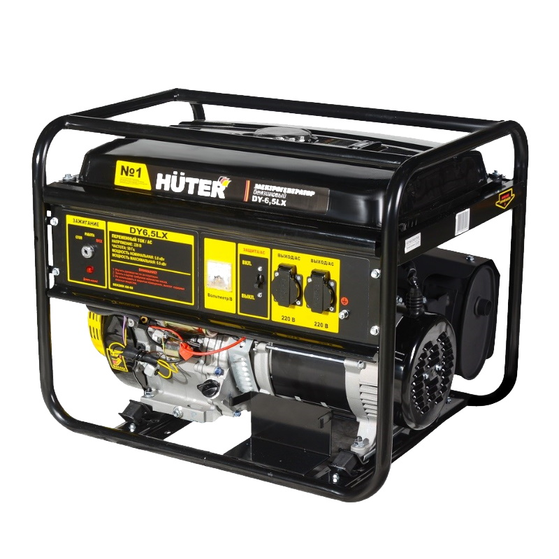 Бензиновый генератор Huter DY6,5LX в Кинешме
