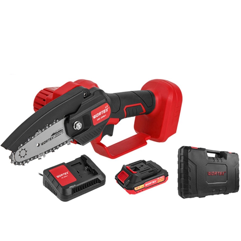 Аккумуляторная мини-пила Wortex LX CEC 2518-1 1329493, ALL1 XLT с акб и з/у SET 18В, 4" в чем. в Коврове