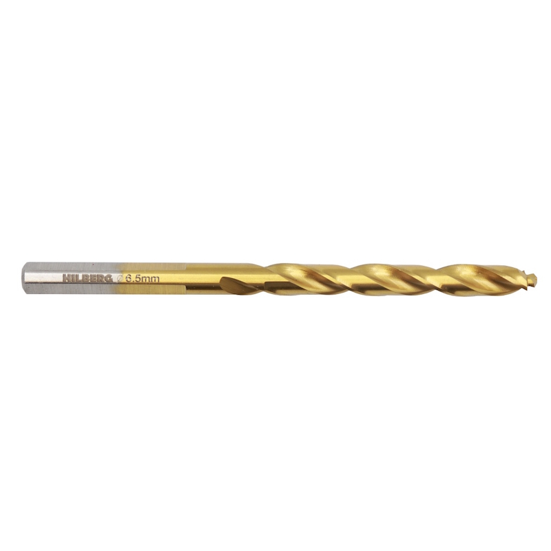 Сверло по металлу Hilberg CO065, 6.5*101(63)мм Cobalt 5% TOP в Коврове