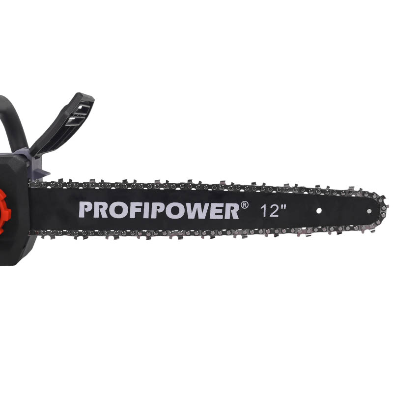 Аккумуляторная бесщеточная цепная пила ProfiPower PL-12 E0285, 20В, 12", с штангой телескопической , Li-ion-2 шт, 4.0Ач,З/У, в коробке в Коврове