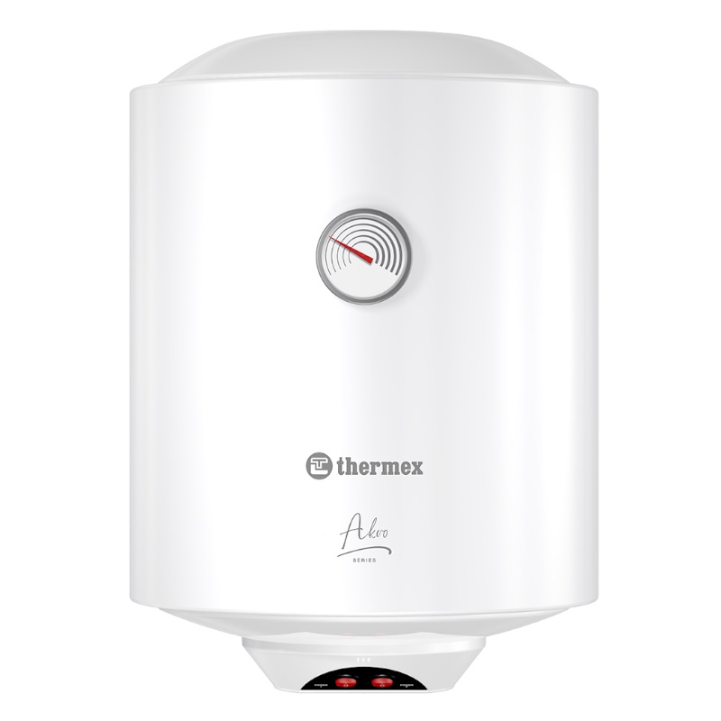 Водонагреватель Thermex Akvo 30 V Slim, электрический, нержавеющий в Кинешме