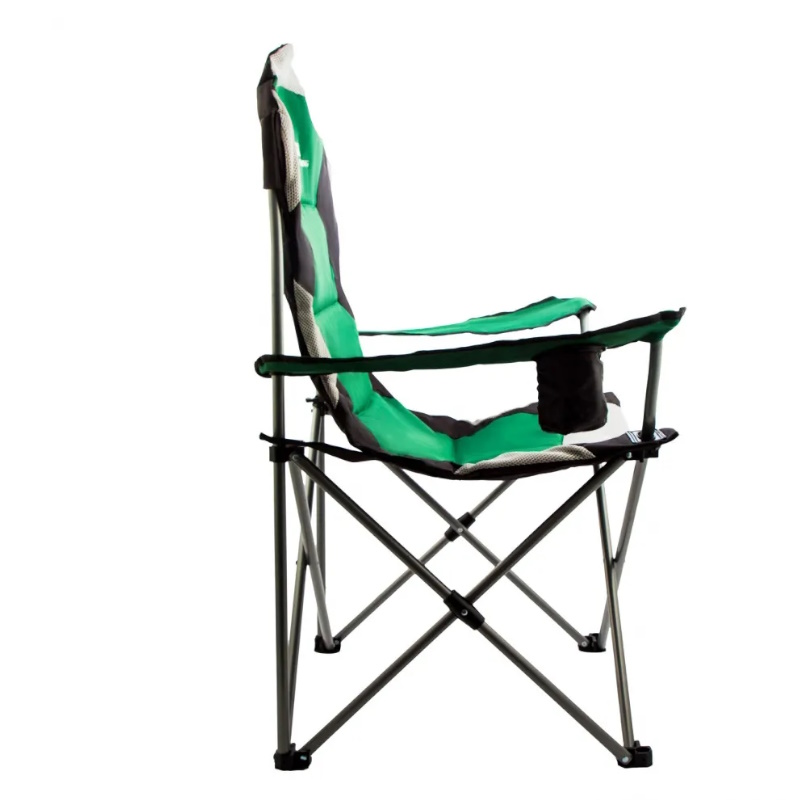 Кресло складное Palisad Camping 69592, с подлокотниками и подстаканником, 60x60x110/92 см в Иваново