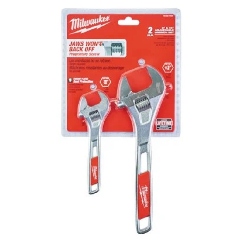 Ключи разводные Milwaukee 48227400 набор 2 единицы 150250 мм 5150₽