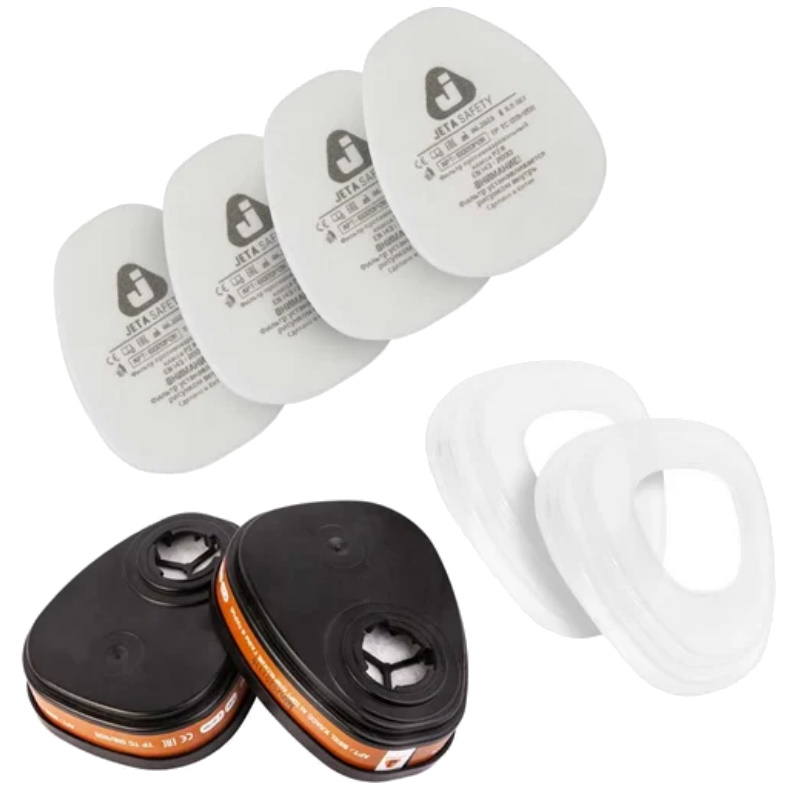 Фильтр Jeta Safety A1 6510 6510K, в комплекте (предфильтры + держатели)