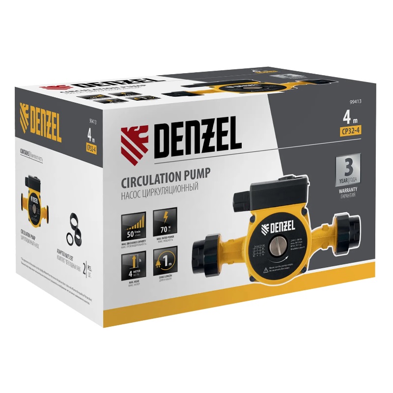 Циркуляционный насос Denzel CP32-4 99413 в Муроме