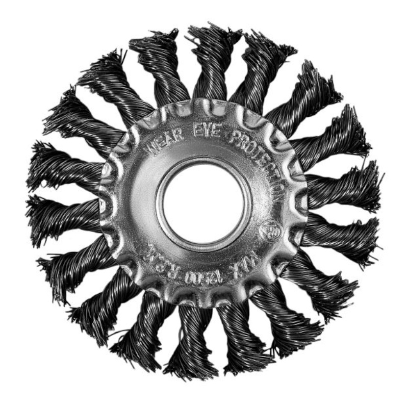 Щетка витая дисковая P.I.T. APLS12-T100, 100x0,5мм, посадочное 22,2 мм в Иваново