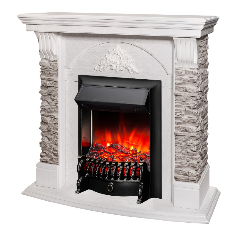 Каминокомплект RealFlame ATHENA GR STD/EUG/25'5/24 WT + FOBOS BL 10015577 в Кинешме