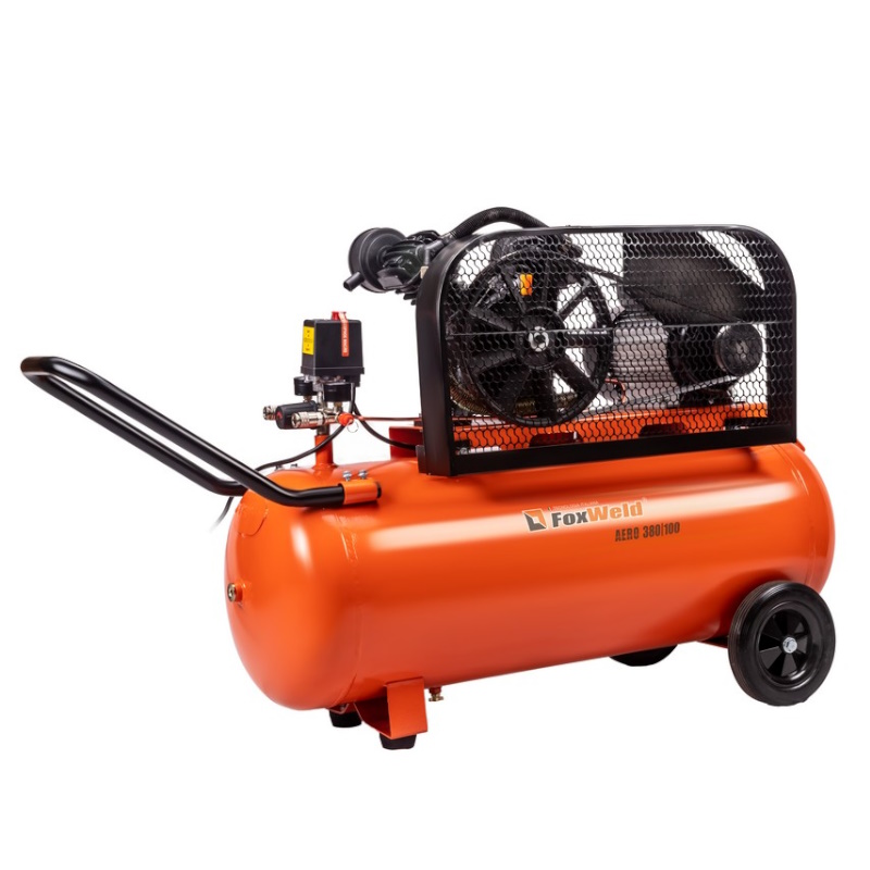 Компрессор масляный ременной FoxWeld AERO 380/100 5962 в Туле