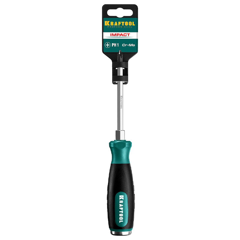 Ударная отвертка Kraftool Impact, 250034-1 (CrMo сталь)
