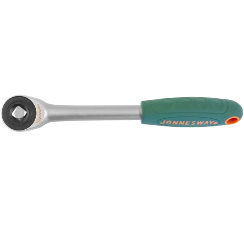 Рукоятка трещоточная ротационная со сквозным приводом Jonnesway R6604 046299, 1/2"DR, 60 зубцов, 290 мм в Рыбинске
