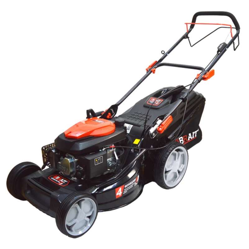 Газонокосилка бензиновая Brait BLM2647SM PRO, ширина скашивания 47 см, самоходная06.03.012.102 в Иваново